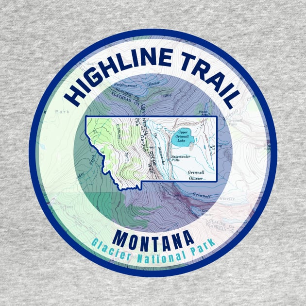 Montana Map - Highline Trail by grahamwilliams